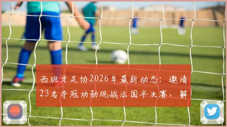 西班牙足协2026年最新动态：邀请23名夺冠功勋观战法国半决赛，解析这一团结举措对当前球队的深远影响